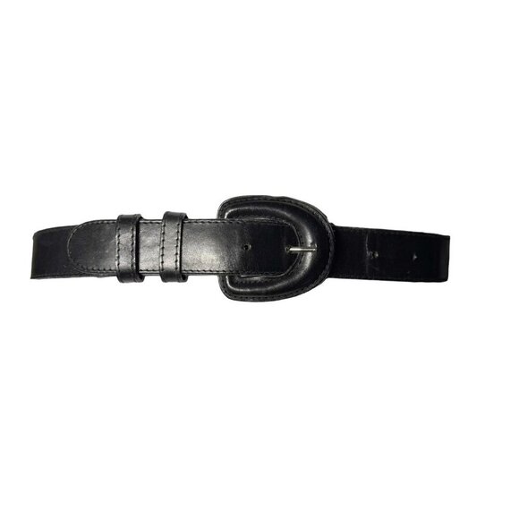 Ginnie Johansen Vintage Leather Belt Women’s size small Brown Black Minimalist main image 4